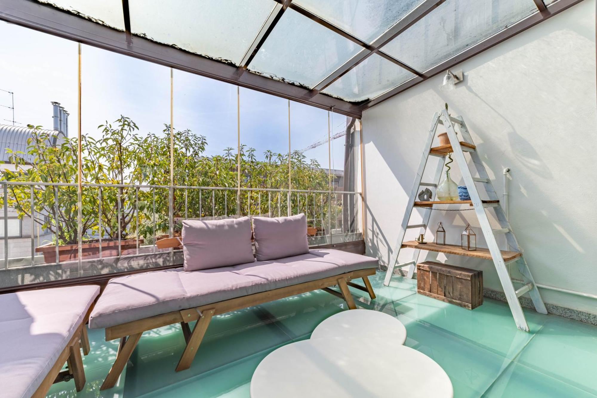 Appartamento 10' Navigli, Penthouse With Panoramic View